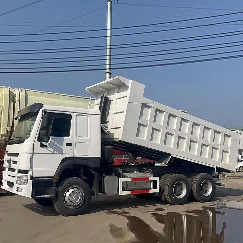 Hohe Kapazität 40 Tonnen 6x4 371 PS 375 PS Sinotruk Howo Gebraucht-Tipper-Dump-Truck für Afrika