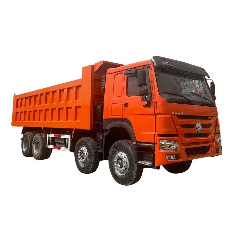 40 Tonnen 12 Reifen Howo 8X4 336 PS 371 PS 420 PS Gebraucht-Tipper-Lkw mit Verbrauch