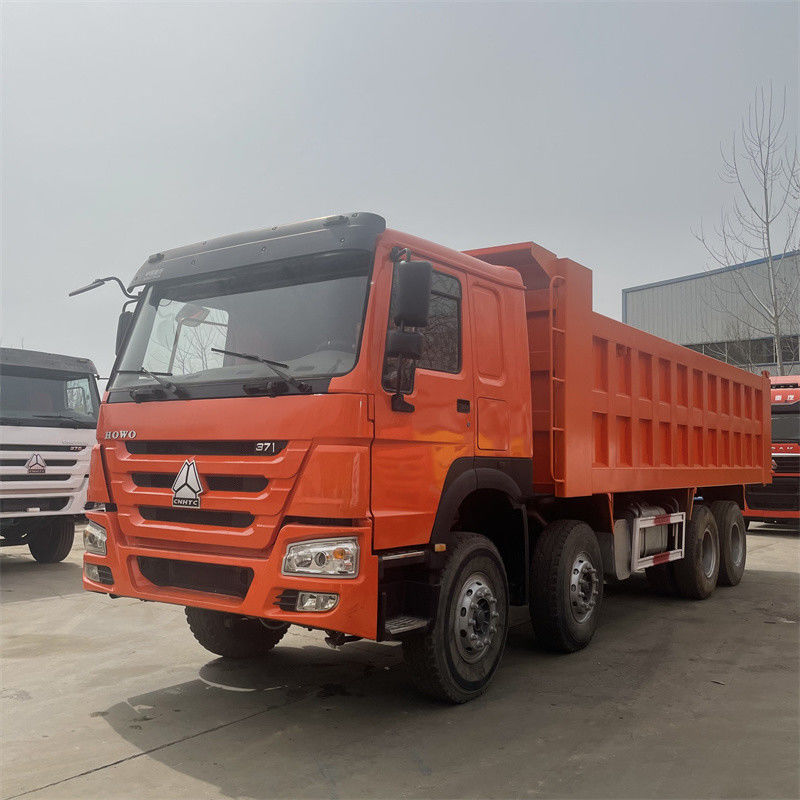 40 Tonnen 12 Reifen Howo 8X4 336 PS 371 PS 420 PS Gebraucht-Tipper-Lkw mit Verbrauch