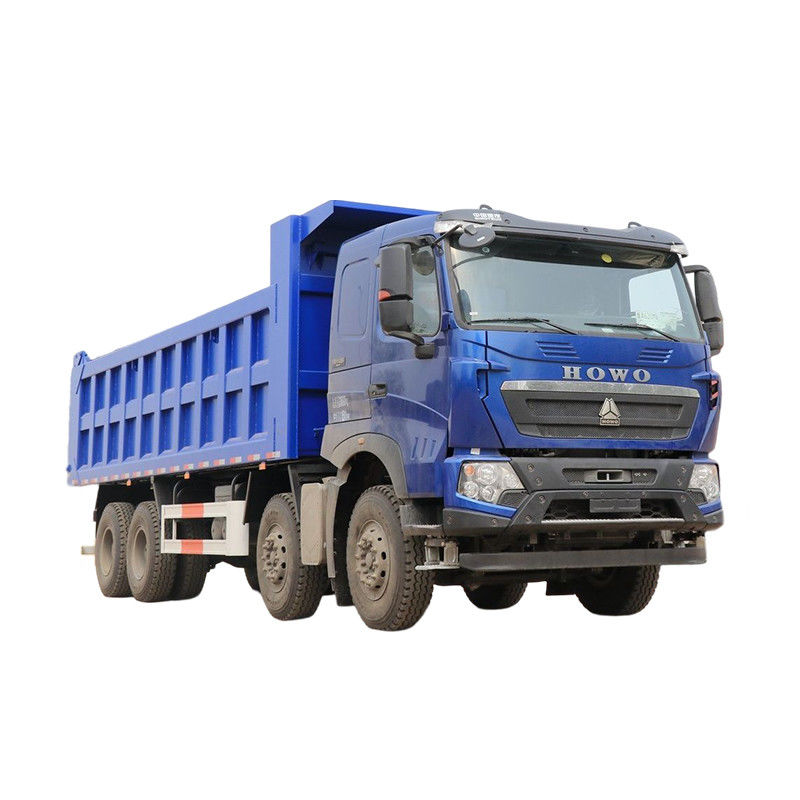 Gebraucht HOWO 440 PS 8X4 Dump Truck mit 30 Tonnen Ladekapazität und 7,6x2,35x1,5m Ladetank