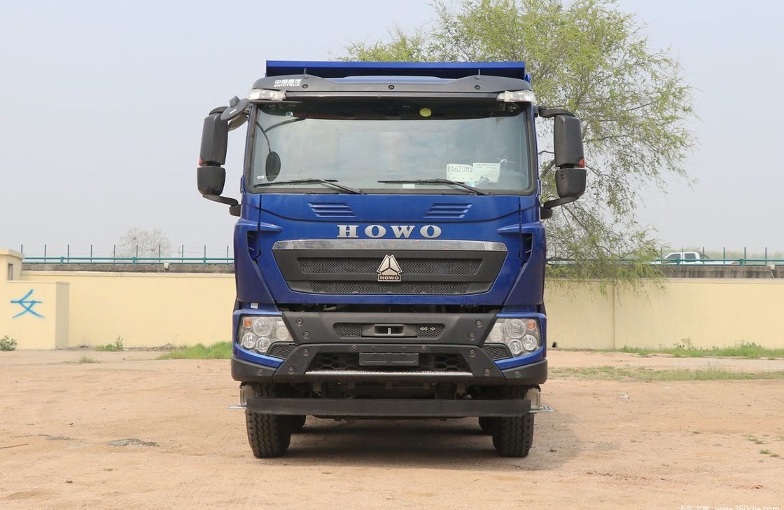 Gebraucht HOWO 440 PS 8X4 Dump Truck mit 30 Tonnen Ladekapazität und 7,6x2,35x1,5m Ladetank