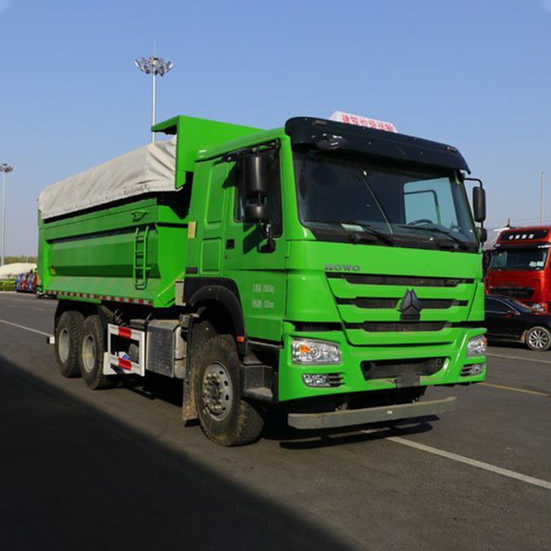 10 Räder Howo Dump Truck mit SINOTRUK-Chassis und 2 Rückwärtsschaltnummern
