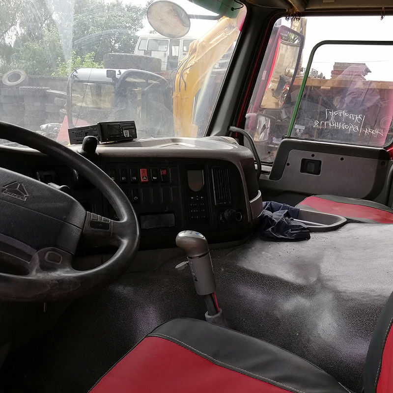 10 Vorwärtsgetriebe verwendet Sinotruk HOWO 6X4 Dump Truck 371HP mit WEICHAI Motor
