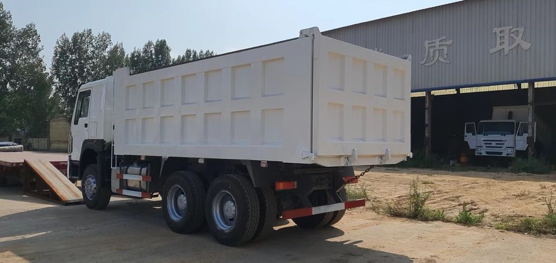 Güterbehälter Größe 6800*2350*1500 375 PS Howo 30 Tonnen gebrauchtes Dump Truck schwerer LKW Tipper Truck