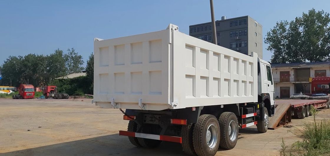 Güterbehälter Größe 6800*2350*1500 375 PS Howo 30 Tonnen gebrauchtes Dump Truck schwerer LKW Tipper Truck