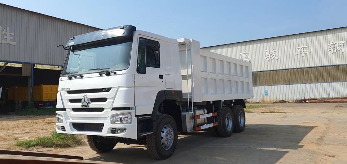 Güterbehälter Größe 6800*2350*1500 375 PS Howo 30 Tonnen gebrauchtes Dump Truck schwerer LKW Tipper Truck
