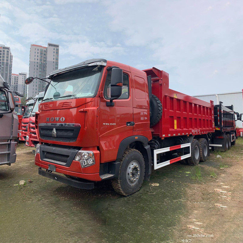 Schwerlastwagen Howo 6x4 8x4 16 20 Kubikmeter 10 Räder Kipper Truck Gebrauchtes Bergbaudump Truck