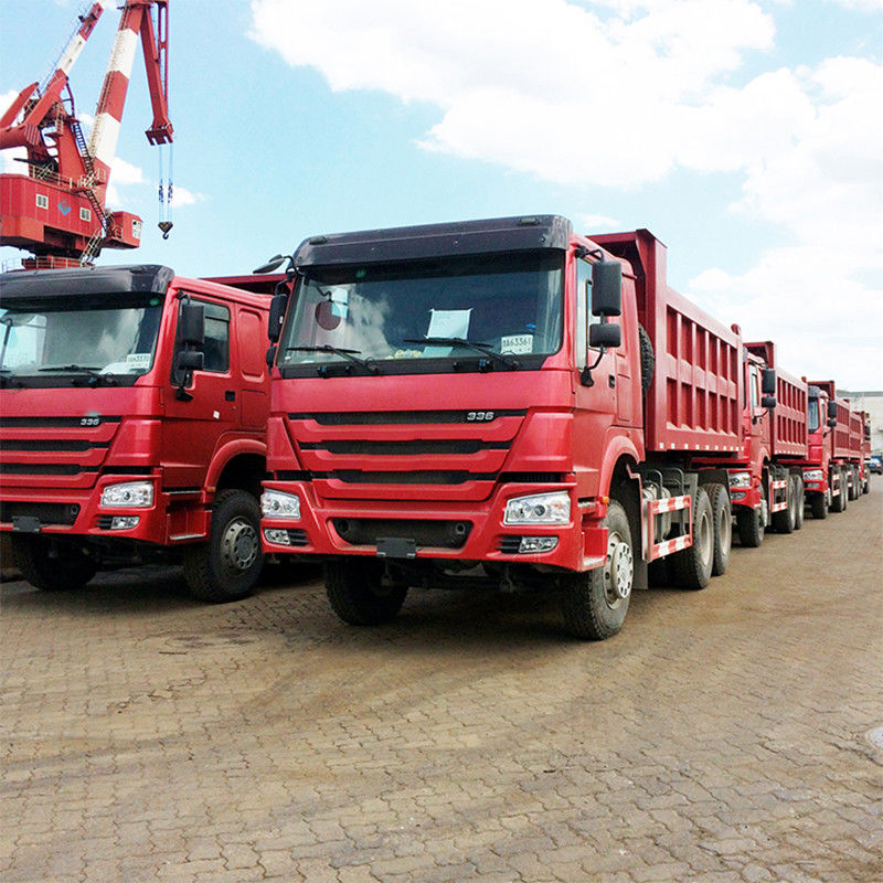 Schwerlastwagen Howo 6x4 8x4 16 20 Kubikmeter 10 Räder Kipper Truck Gebrauchtes Bergbaudump Truck