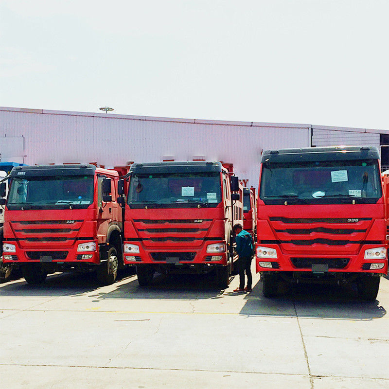 Schwerlastwagen Howo 6x4 8x4 16 20 Kubikmeter 10 Räder Kipper Truck Gebrauchtes Bergbaudump Truck