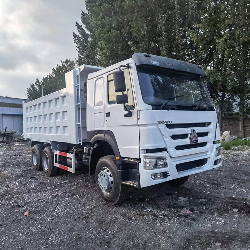 Howo 10 Räder Dump Truck 20 Kubikmeter Gebraucht Tipper Trucks mit Vorwärtsverschiebung Nummer 10