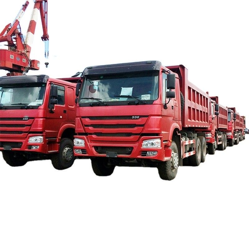5.3-6.2M Ladungsbehälter Länge Chinesische Second Hand Sinotruk Howo 6x4 371 PS