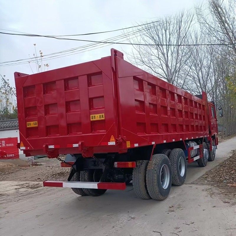 Shacman F3000 x3000 Abstoßwagen 8X4 380 PS 12 Reifen 40 Tonnen Gebraucht Dumper Tipper Truck 1