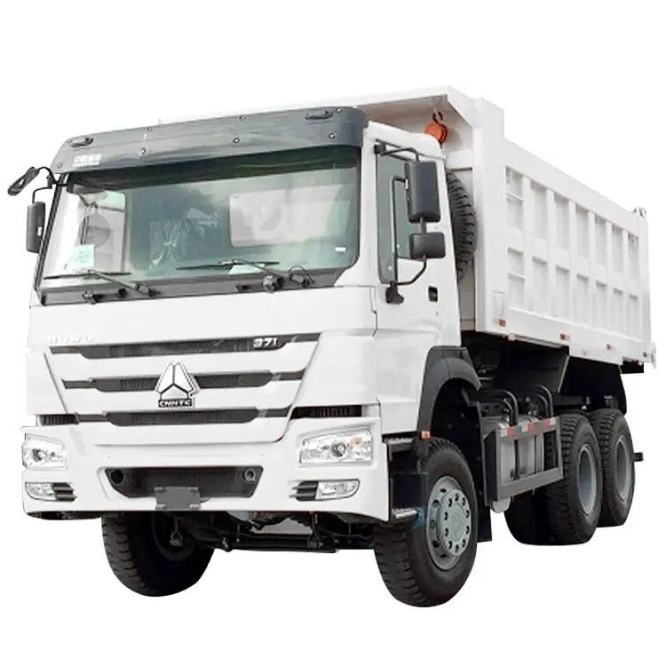 Sino-Howo-Dump-Tipper-Lkw 375 PS Euro 3 Zweithandtriebwerk für den technischen Transport