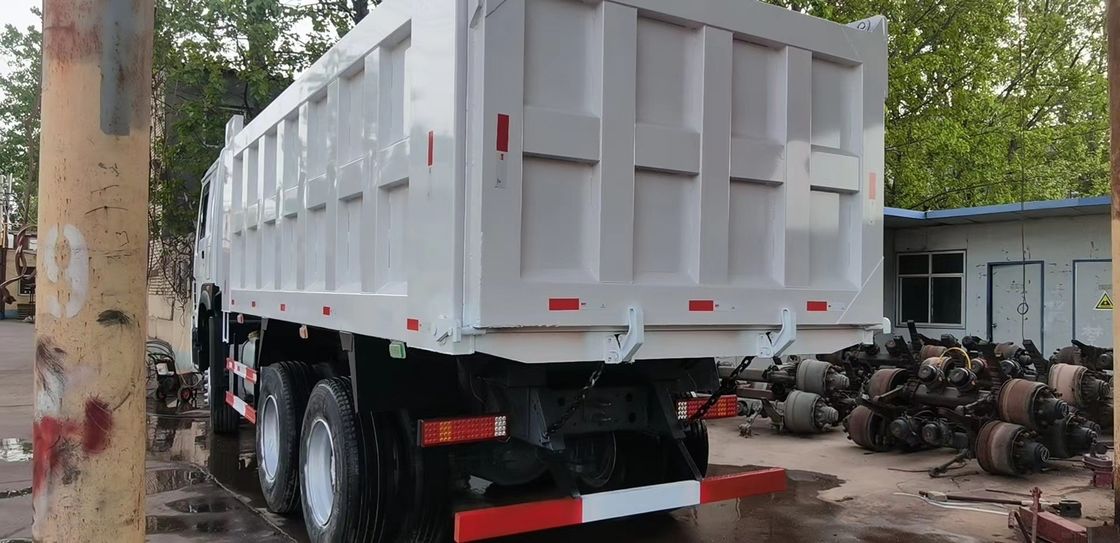 Sino-Howo-Dump-Tipper-Lkw 375 PS Euro 3 Zweithandtriebwerk für den technischen Transport