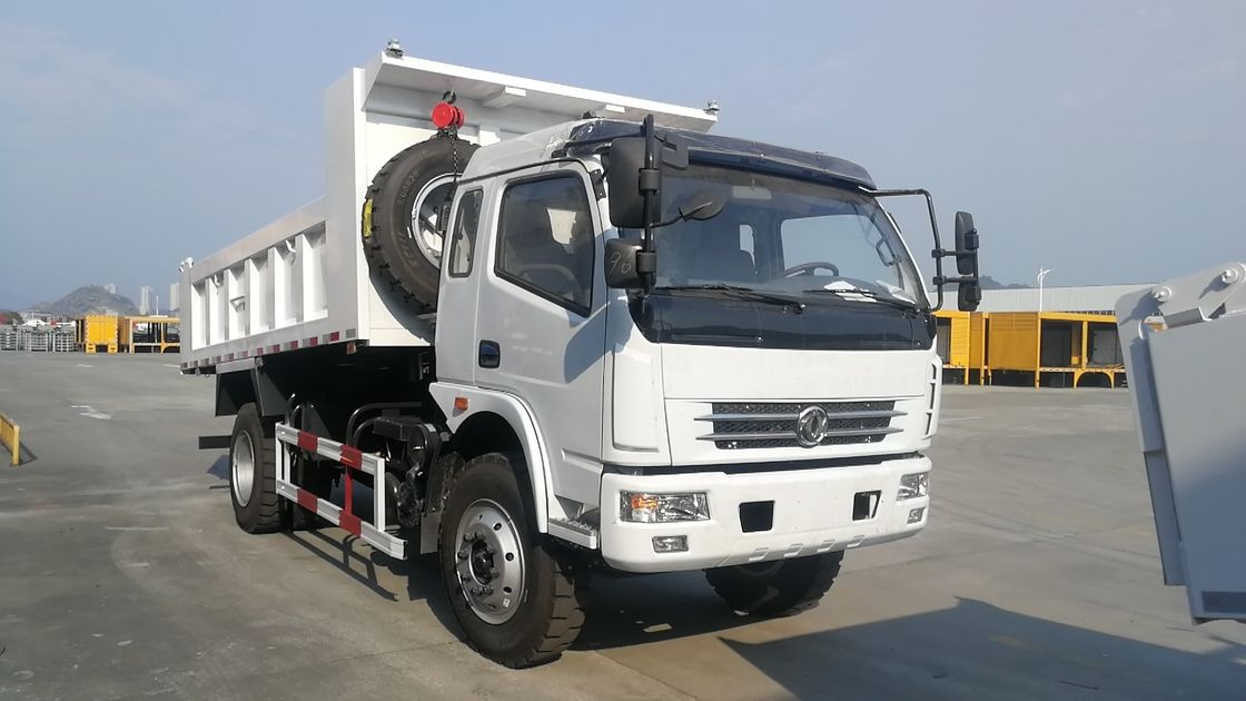 10 Tonnen Allradantrieb 4 WD Kipper Truck Dongfeng 8 Vorwärtsverschiebung Offroad Dump Truck