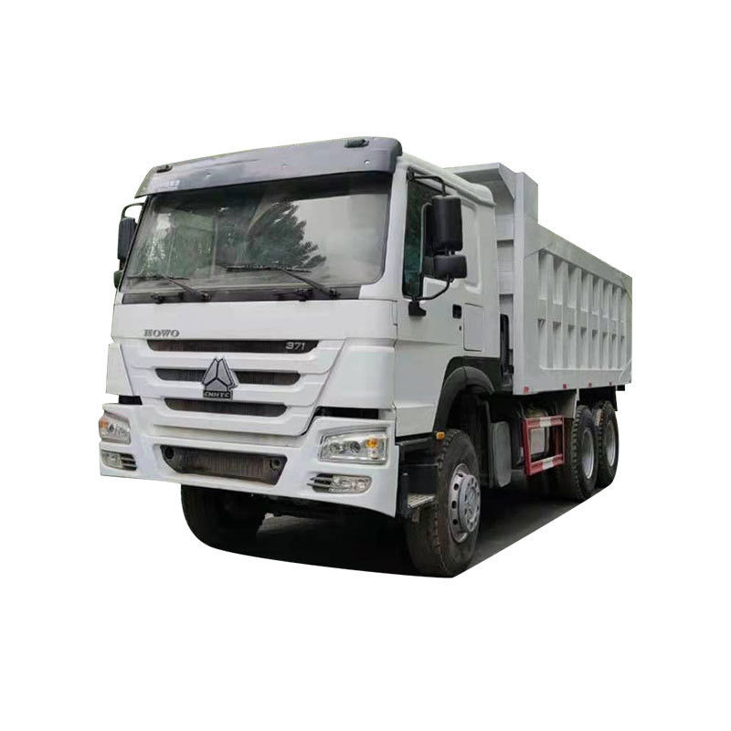 6X4 Antriebsrad Gebraucht Howo Dump Trucks 25 Tonnen 371 PS Euro 2 Kipper Trucks mit 10 Reifen