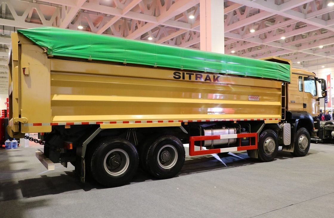 24 Kubikmeter Tipper-Dump-Truck für Sinotruck Howo 12 Rad Euro 5 Rhd 50tons 8x4