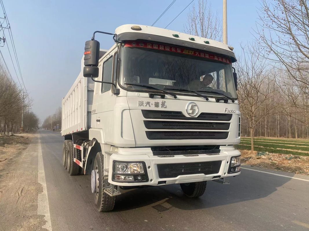 6x4 Sanierte 380 PS Shacman-Dump Truck für den Transport von Ingenieuren zu erschwinglichen Preisen