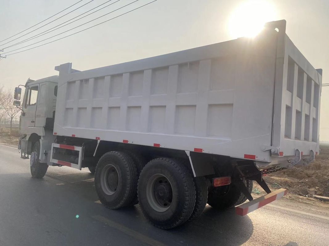 6x4 Sanierte 380 PS Shacman-Dump Truck für den Transport von Ingenieuren zu erschwinglichen Preisen