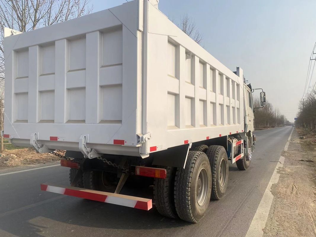 6x4 Sanierte 380 PS Shacman-Dump Truck für den Transport von Ingenieuren zu erschwinglichen Preisen