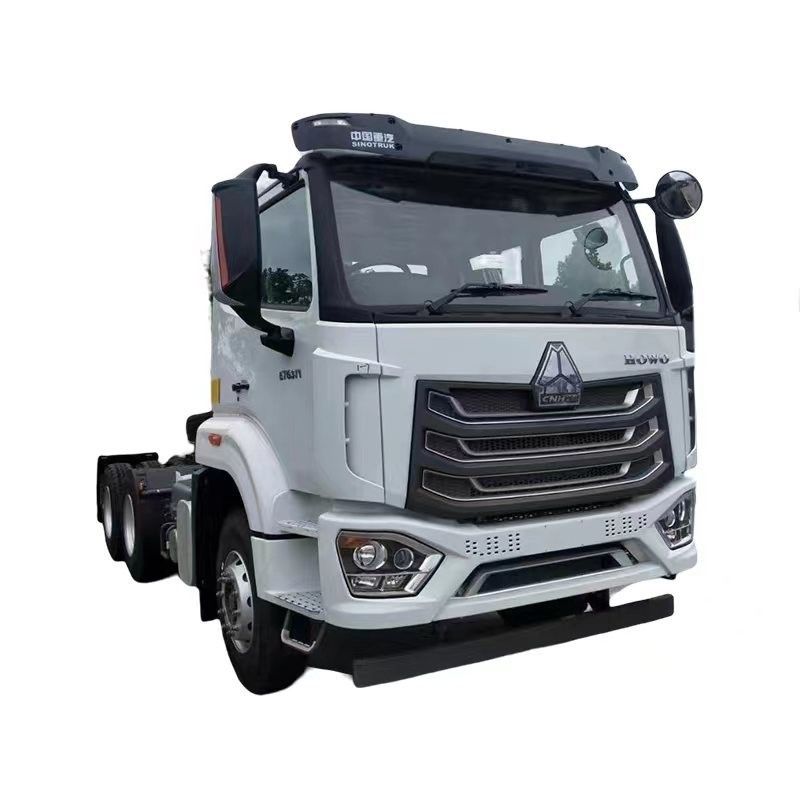 Kraftvolle Cummins 400 PS Linksgetriebe 10 Reifen 6x4 Sinotruk Hohan Kopf Traktor