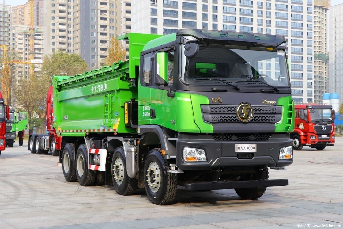 Shacman X300 8x4 Kipper Truck 40 Tonnen Dump Truck 25 CBM Eimer Kapazität zum Entladen