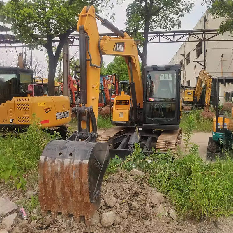 Sany 8 Tonnen Bagger Gebrauchtbagger 0-2000 Arbeitszeiten Maschine Gewicht 7280 KG