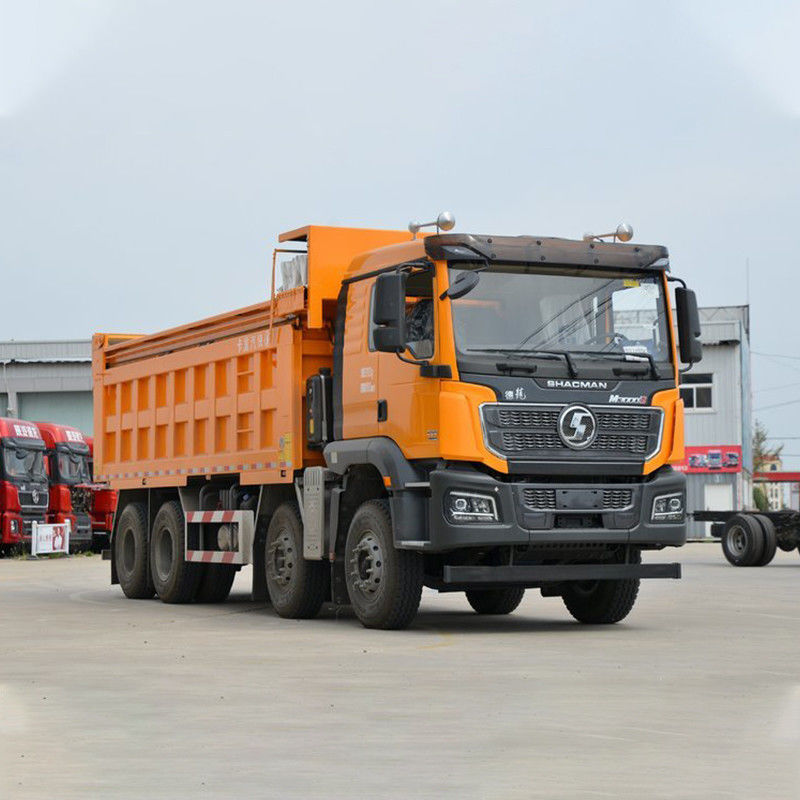 Euro 2 400 PS 8x4 Dump Truck Shacman X3000 X6000 für den Transport von Schwerlast in Usbekistan