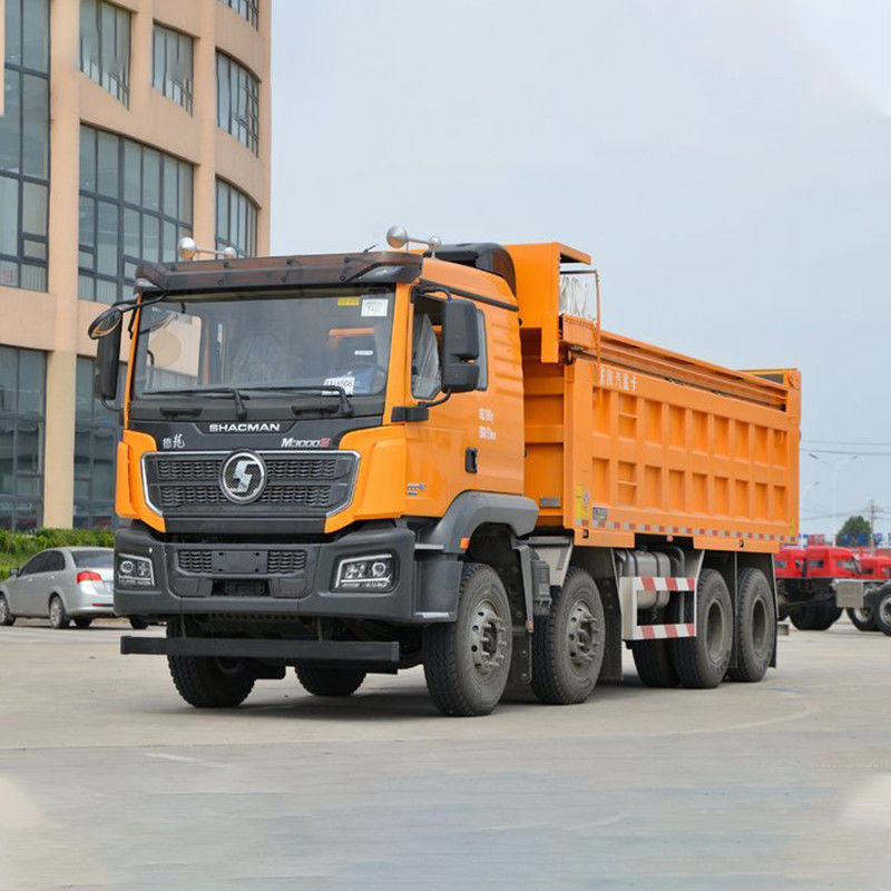 Euro 2 400 PS 8x4 Dump Truck Shacman X3000 X6000 für den Transport von Schwerlast in Usbekistan