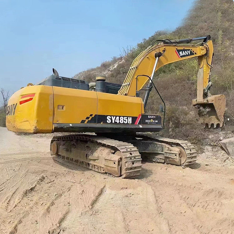 Erleben Sie die Leistung des SANY SY485H Bagger mit 2,2-3,1 m3 Eimerkapazität
