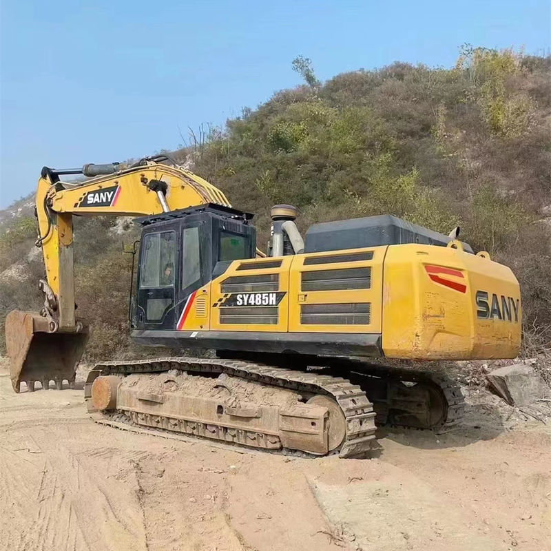 Erleben Sie die Leistung des SANY SY485H Bagger mit 2,2-3,1 m3 Eimerkapazität