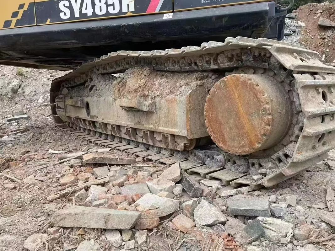 Erleben Sie die Leistung des SANY SY485H Bagger mit 2,2-3,1 m3 Eimerkapazität