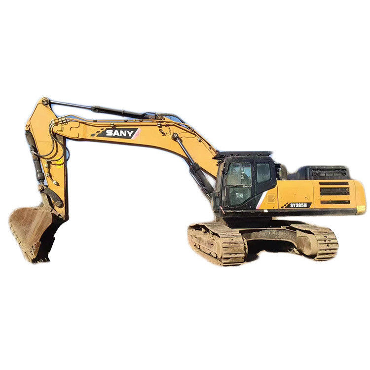 SY395H Sany Bagger 40 Tonnen Crawler Bagger mit 200kN Bucket Rod Graving Force