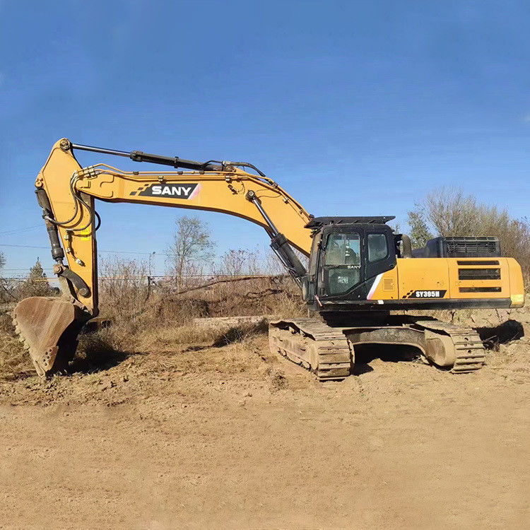SY395H Sany Bagger 40 Tonnen Crawler Bagger mit 200kN Bucket Rod Graving Force
