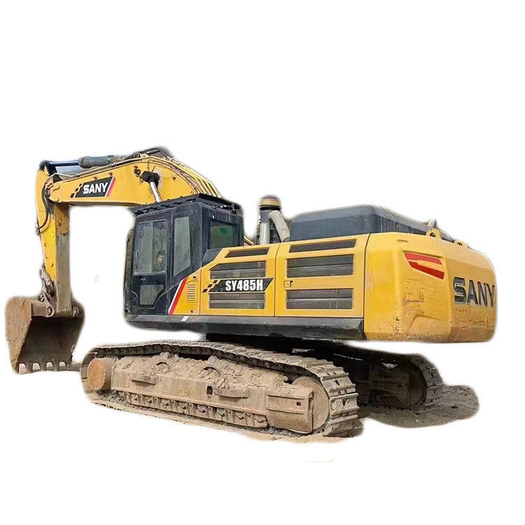 Robuste SY485H Sany Langstreckenbagger 50 Tonnen Gebrauchtes Crawler Bagger für Eimer Graben Kraft 287kN