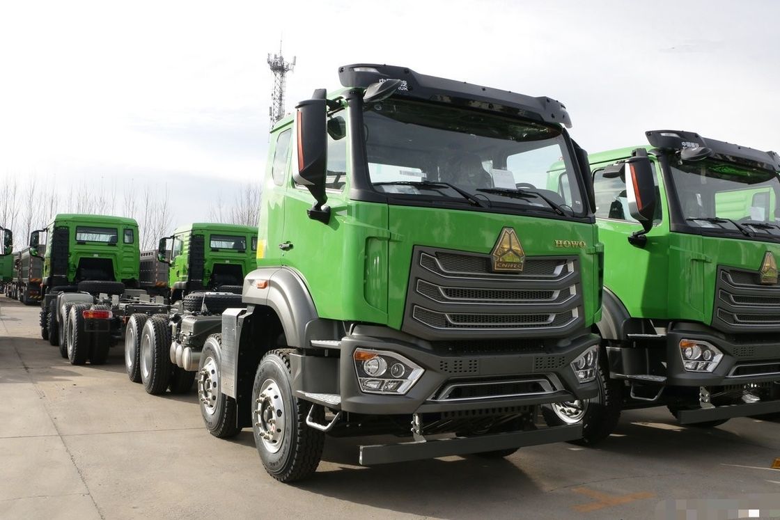 Sinotuck HOWO Gebraucht 350 PS 8X4 Diesel YCUMMINS WEICHAI 12 Räder Tipper Dump Truck zum Verkauf