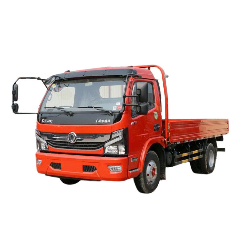 Doppelreihe Dongfeng Captain K6 Tipper Truck 130 PS 6 Räder Diesel 4 * 2 Motor Kapazität 4L