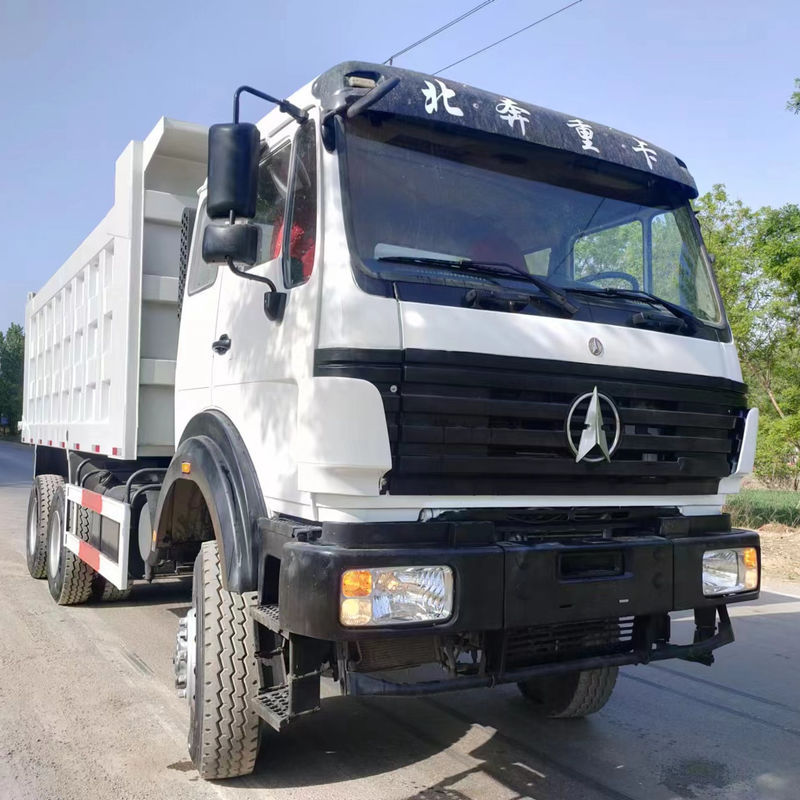 2 Passagiere BEIBEN 2020 Gebraucht schwerer LKW Kraftstoffeinsparung 6*4 Diesel Anhänger LKW