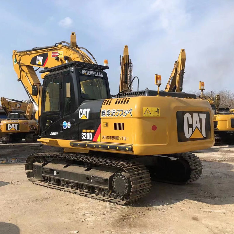 2001-4000 Arbeitszeiten CAT 320D 20 Tonnen Hydraulischer Crawler Bagger in gutem Zustand