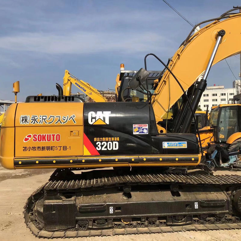 2001-4000 Arbeitszeiten CAT 320D 20 Tonnen Hydraulischer Crawler Bagger in gutem Zustand