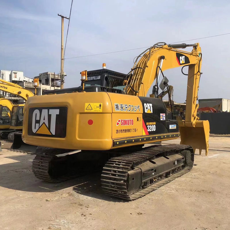 2001-4000 Arbeitszeiten CAT 320D 20 Tonnen Hydraulischer Crawler Bagger in gutem Zustand