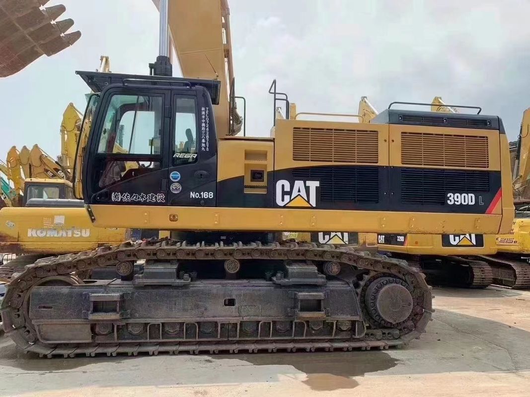 Erschwinglicher Gebraucht-Katzenbagger 390D mit 90250 KG Gewicht und 0,45m3 Eimer-Kapazität