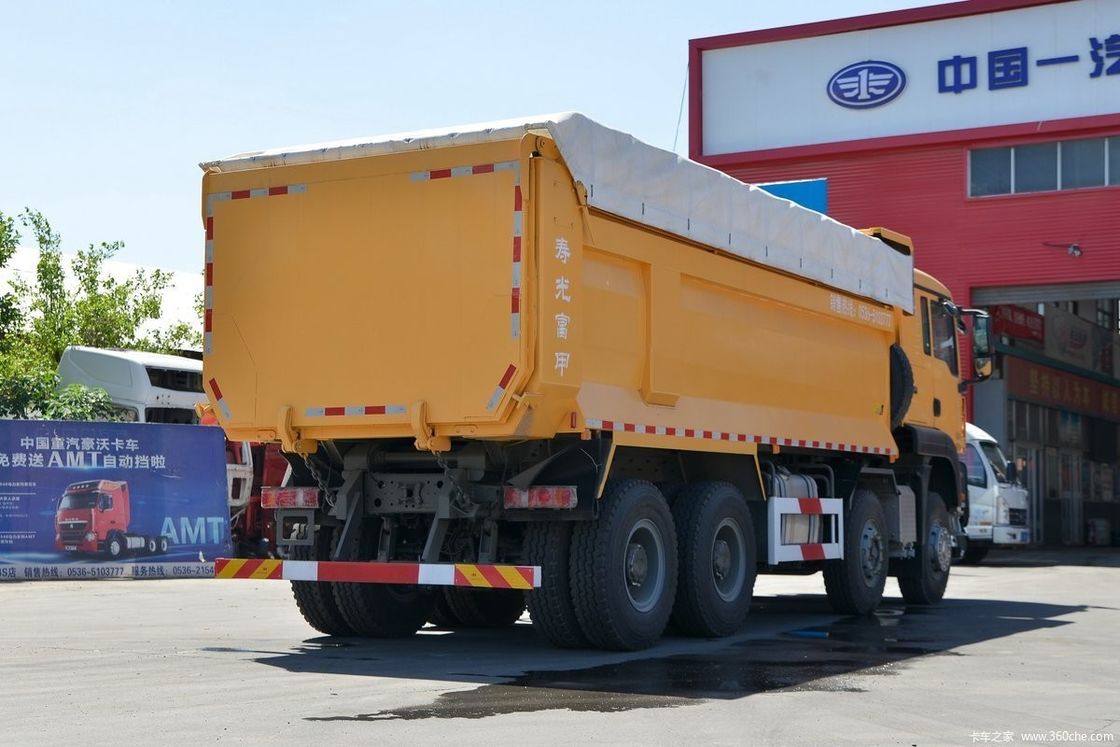 SINOTRUCK Getriebe-Box Gebraucht-Dump Truck 400ph8*4 für Kunden-Anfrage und Bequemlichkeit