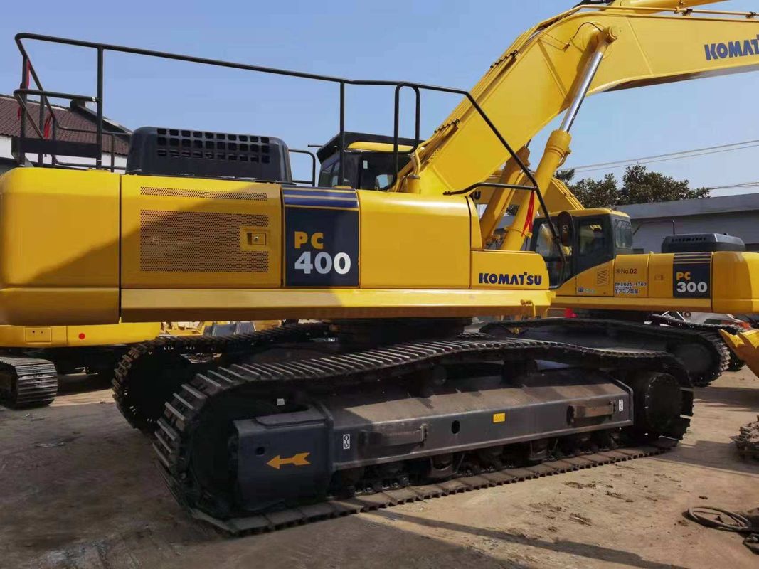 Niedrige Arbeitszeit Gebrauchtkomatsu PC400-7 Bagger mit technischer Videounterstützung