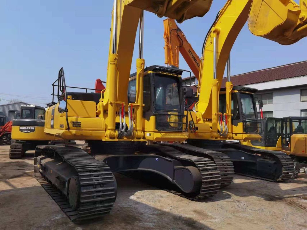 Niedrige Arbeitszeit Gebrauchtkomatsu PC400-7 Bagger mit technischer Videounterstützung