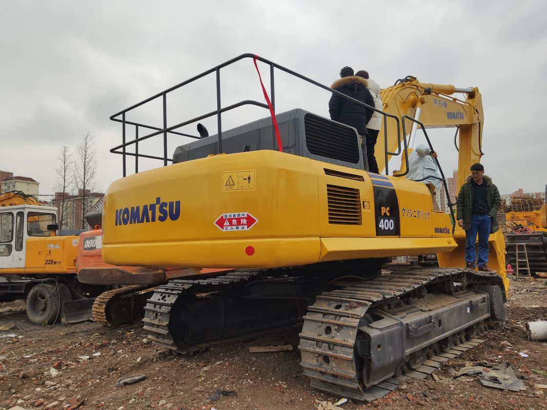 90% 2021 Jahr 40 Tonnen Komatsu PC400-8 Bagger in gutem Zustand mit Originalmotor