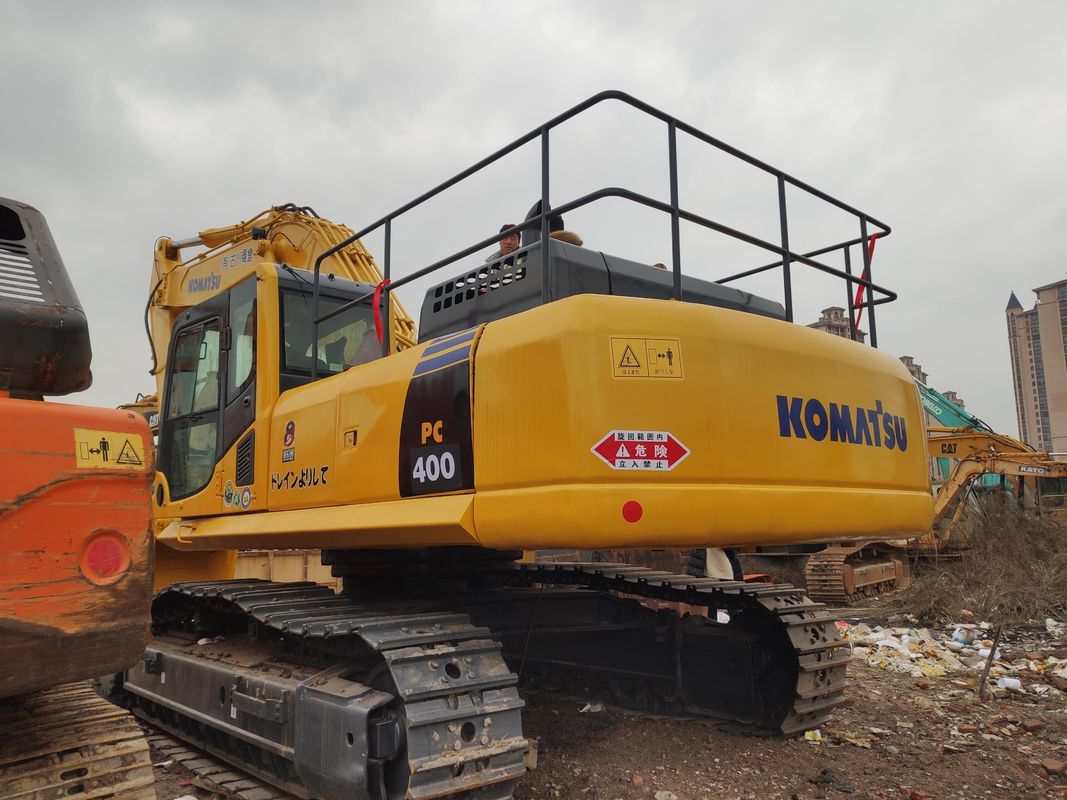 90% 2021 Jahr 40 Tonnen Komatsu PC400-8 Bagger in gutem Zustand mit Originalmotor