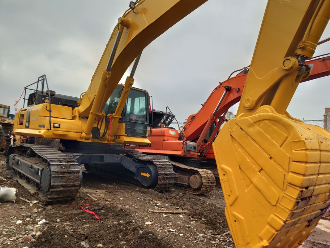 90% 2021 Jahr 40 Tonnen Komatsu PC400-8 Bagger in gutem Zustand mit Originalmotor