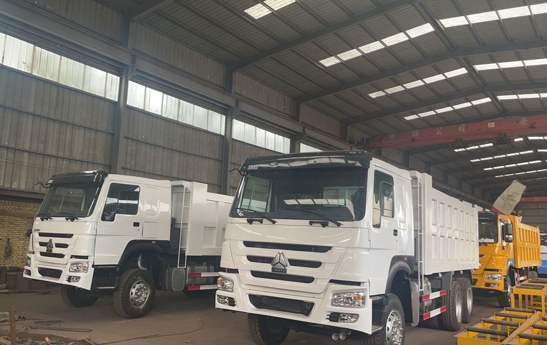 Hohe Standards HOWO76 Cab 25000kg Ladung Dump Truck 6*4 für Leistung