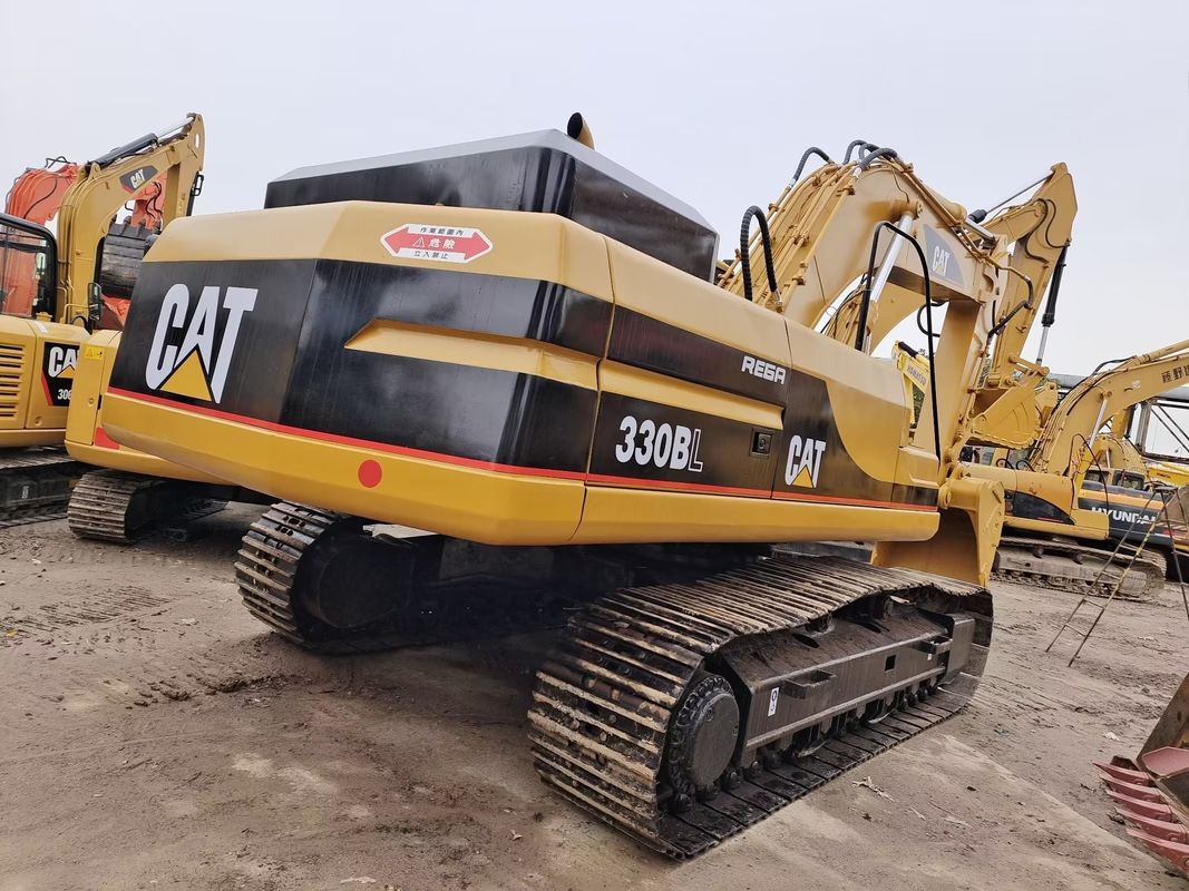 30 t Bagger Gebrauchtes CAT 330B Crawler Hydraulisches Bagger mit 2,1 m3 Eimerkapazität